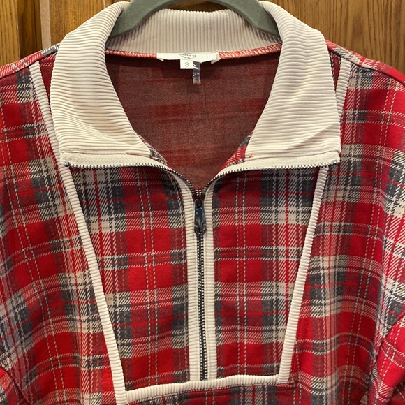 NWOT Entro plaid dress size small - Picture 6 of 8